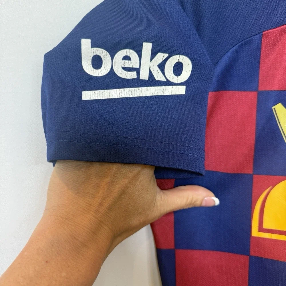 Nike FC Barcelona Boys Jersey Size XL Rakuten Soccer #30 Michael Laliga Beko